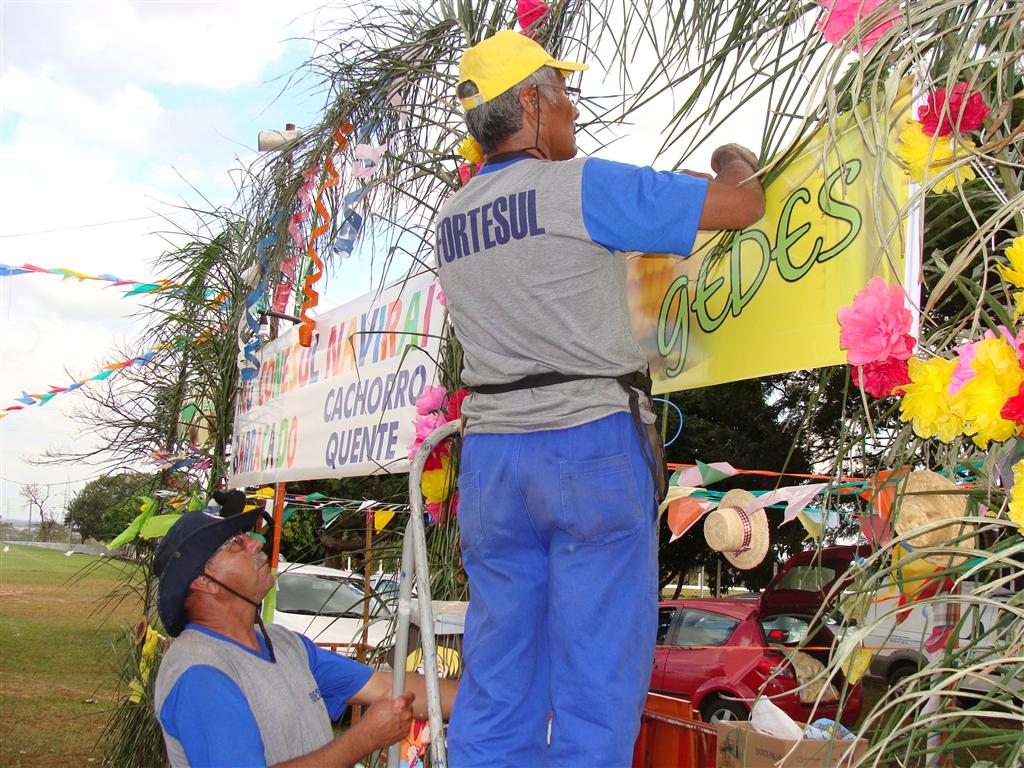 Preparativos para a Festa
