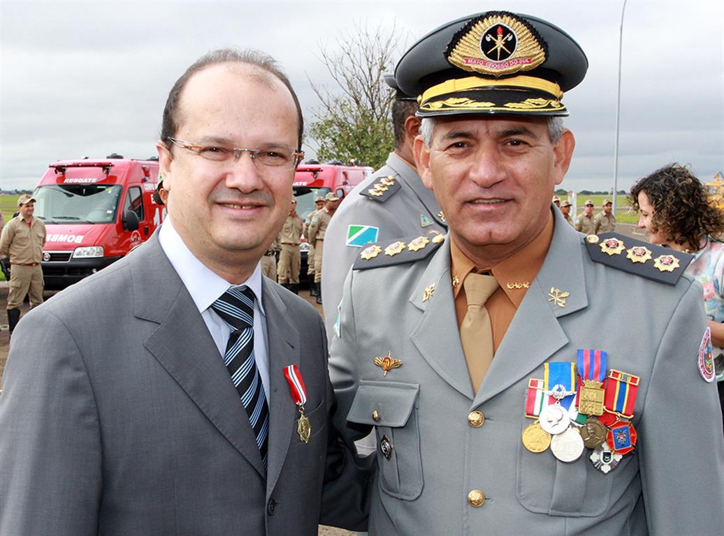 Coronel Ociel Ortiz Elias, comandante geral do Corpo de Bombeiros