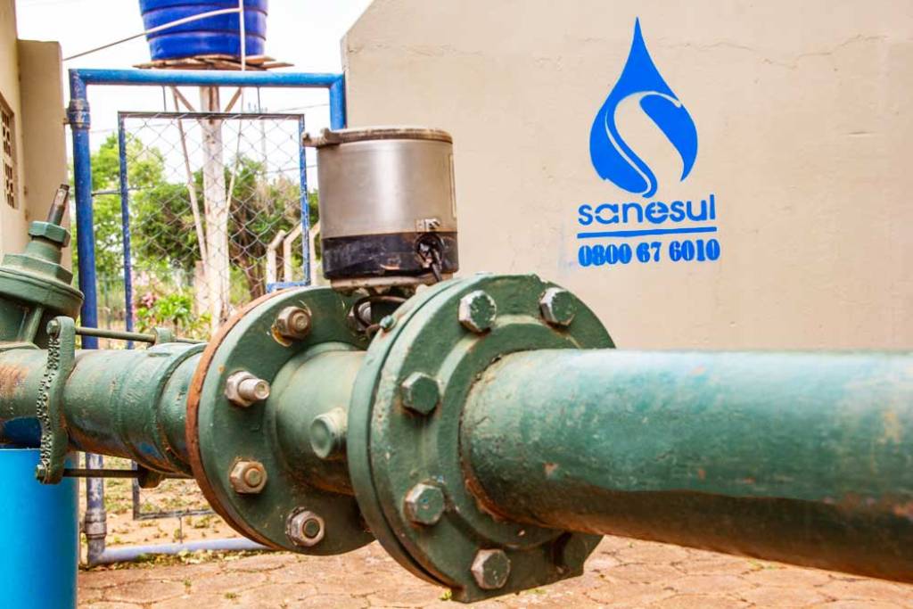 Sanesul investe R$ 2,8 milhões no sistema de abastecimento de água de Coxim                                                                                                                                                                                                                                                                                                                                                                                                                                         