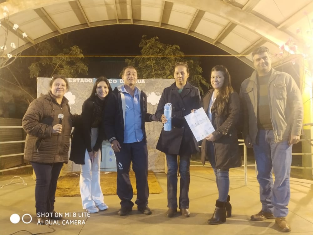Equipe Sanesul faz palestra sobre qualidade da água em escola de Itaquiraí                                                                                                                                                                                                                                                                                                                                                                                                                                          