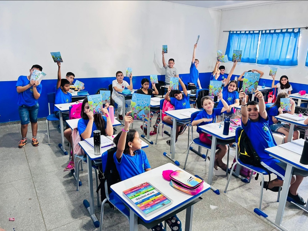 Sanesul faz ação em escola municipal de Coronel Sapucaia                                                                                                                                                                                                                                                                                                                                                                                                                                                            