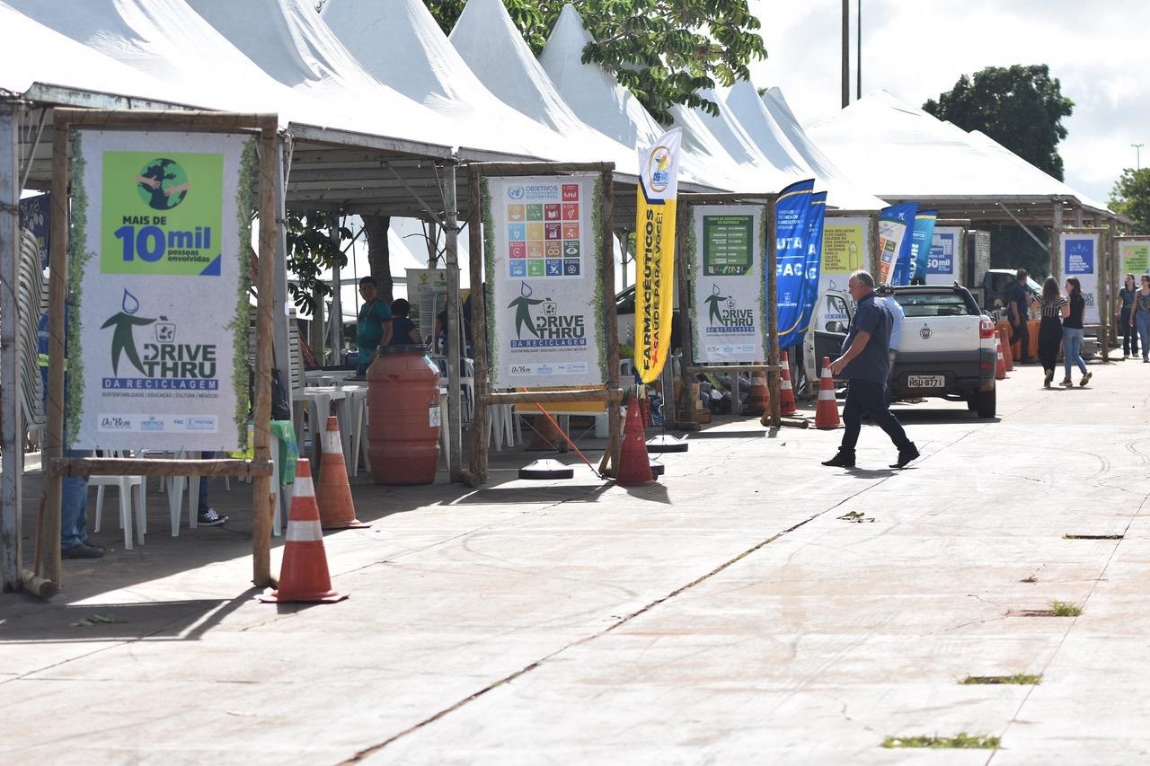 Participação da Sanesul no 11º Drive Thru de Reciclagem representa compromisso ambiental                                                                                                                                                                                                                                                                                                                                                                                                                            