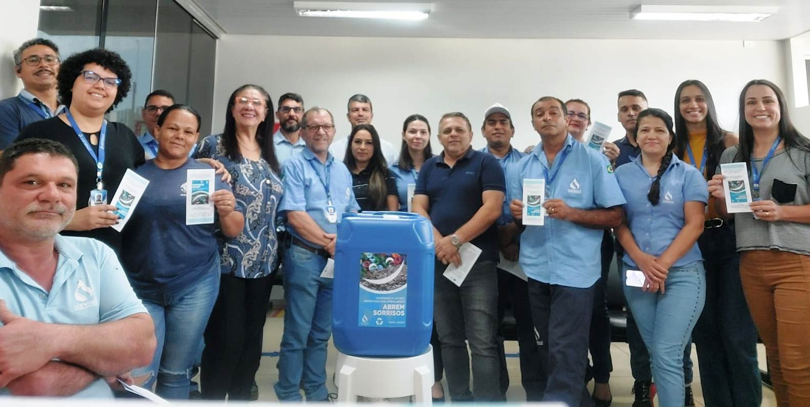 Regional da Sanesul lança projeto socioambiental para coleta de tampinhas e lacres                                                                                                                                                                                                                                                                                                                                                                                                                                  