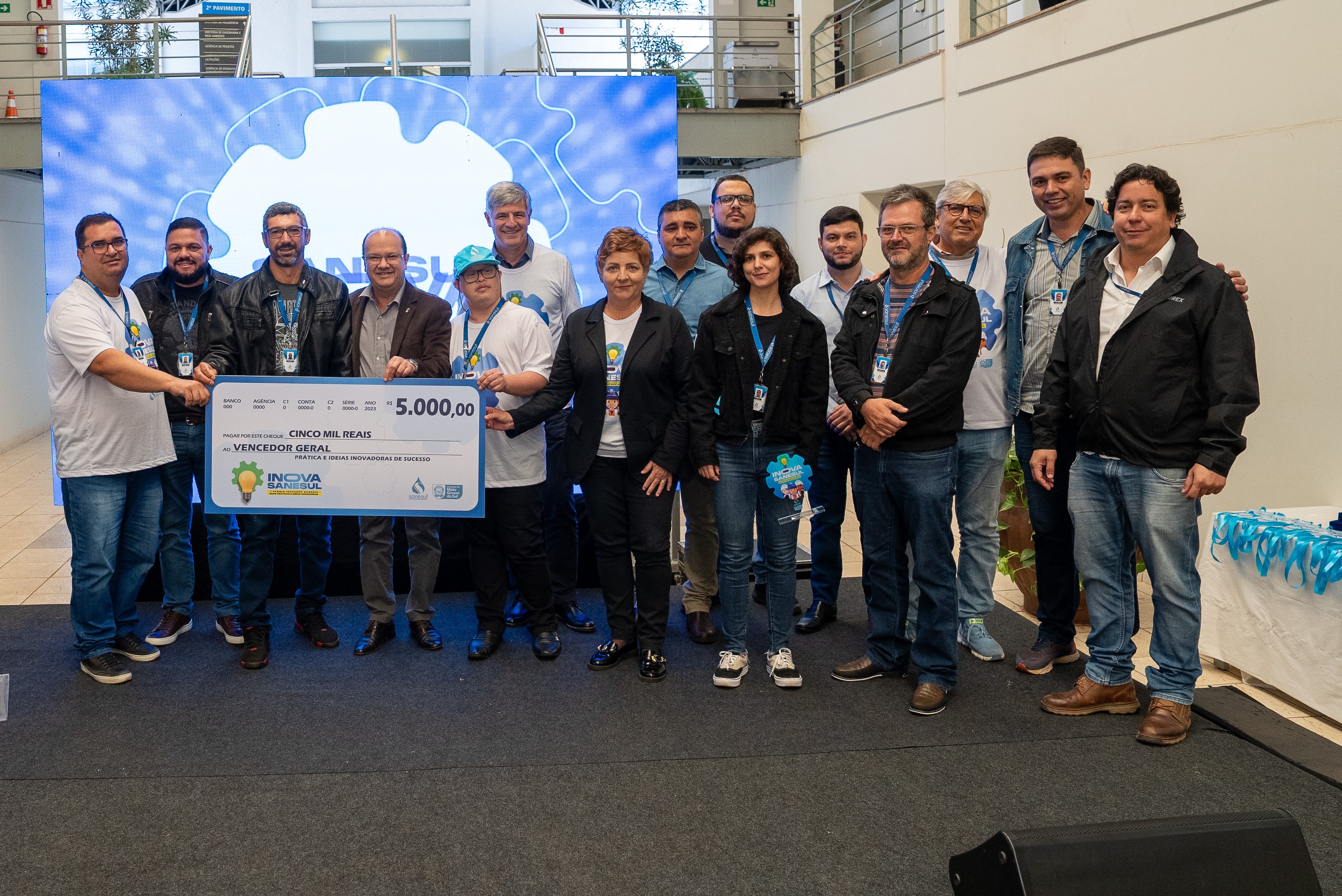 Sanesul premia melhores projetos de inovação idealizados pelas equipes                                                                                                                                                                                                                                                                                                                                                                                                                                              