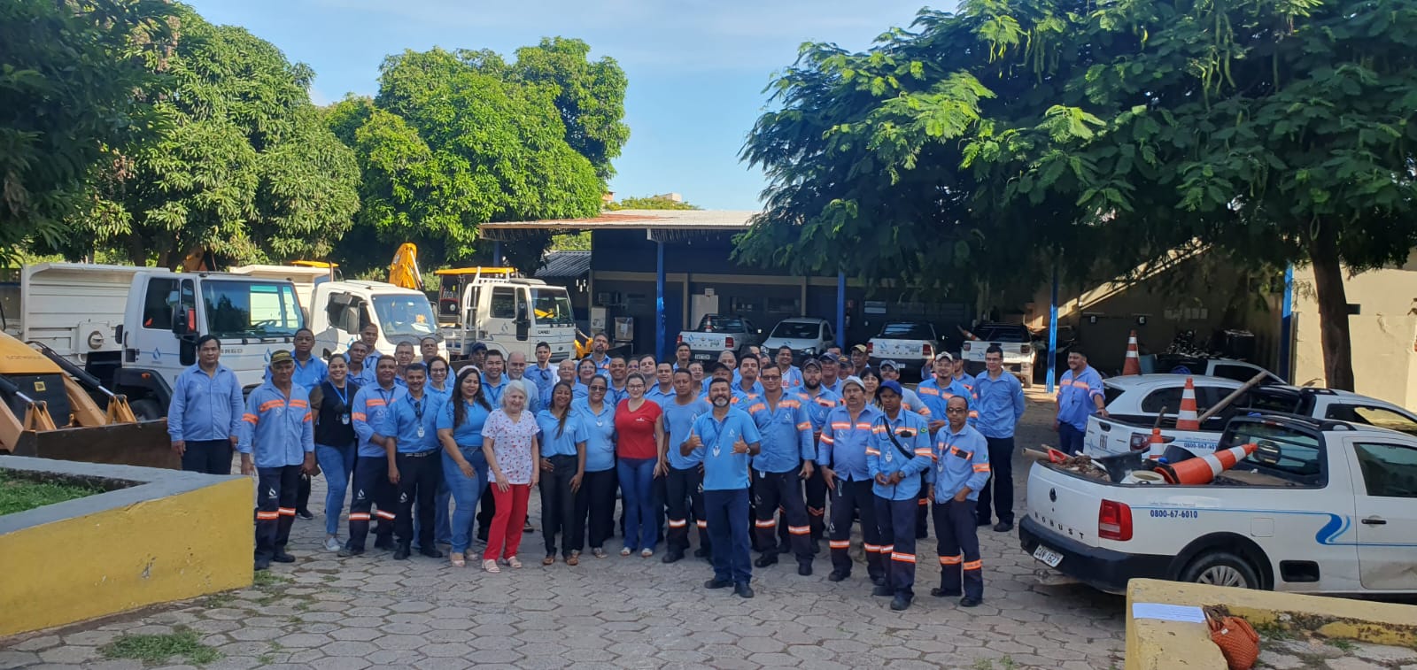 Empregados da Sanesul Corumbá doam sangue no Hemosul                                                                                                                                                                                                                                                                                                                                                                                                                                                                