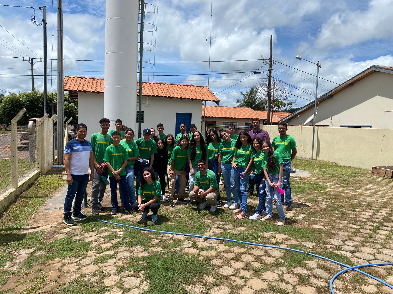 Alunos visitam unidade da Sanesul em Camapuã                                                                                                                                                                                                                                                                                                                                                                                                                                                                        