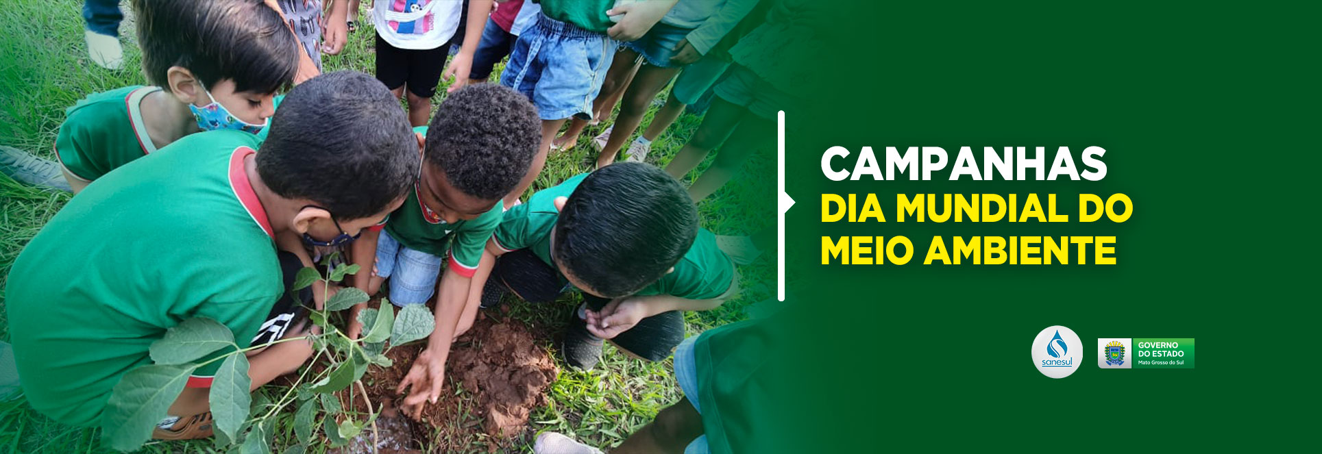 Sanesul leva campanha educativa em escolas municipais para comemorar o dia mundial do meio ambiente                                                                                                                                                                                                                                                                                                                                                                                                                 