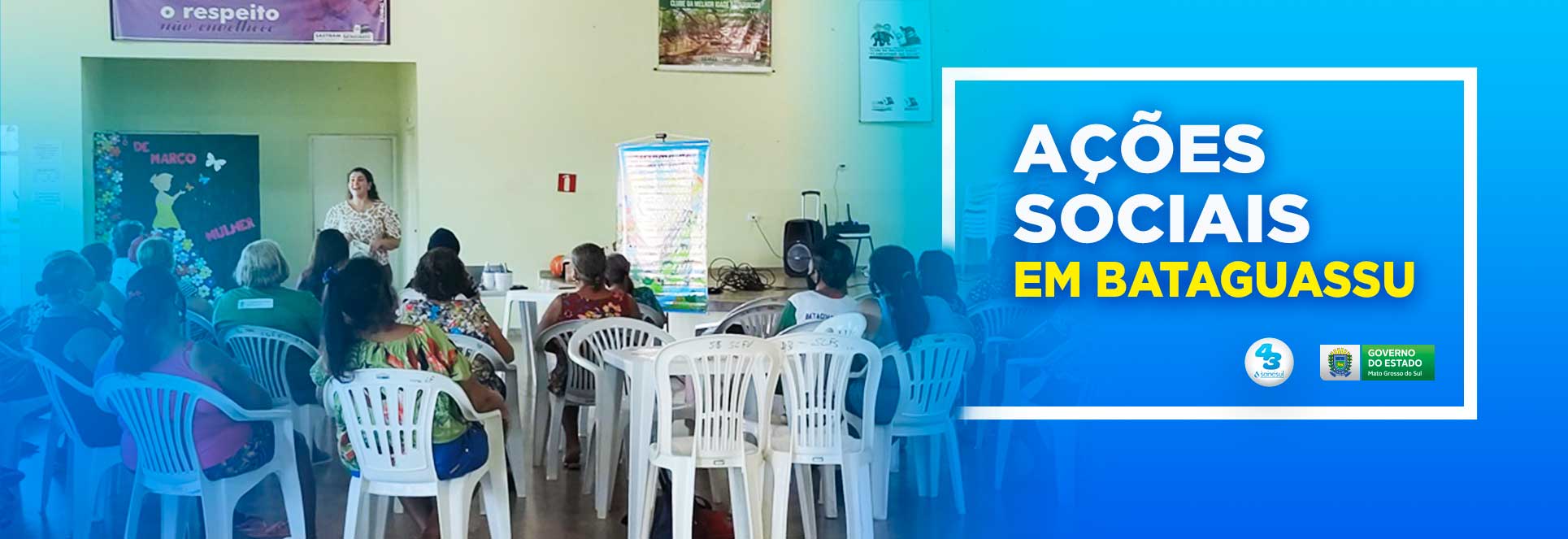 Sanesul promove palestras de conscientização do esgotamento sanitário em Bataguassu                                                                                                                                                                                                                                                                                                                                                                                                                                 