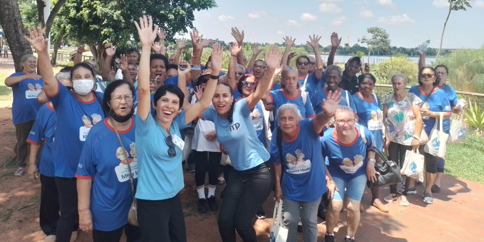 Para mostrar a importância do esgotamento sanitário para a saúde, Sanesul participa de ação com idosos em Três Lagoas                                                                                                                                                                                                                                                                                                                                                                                               