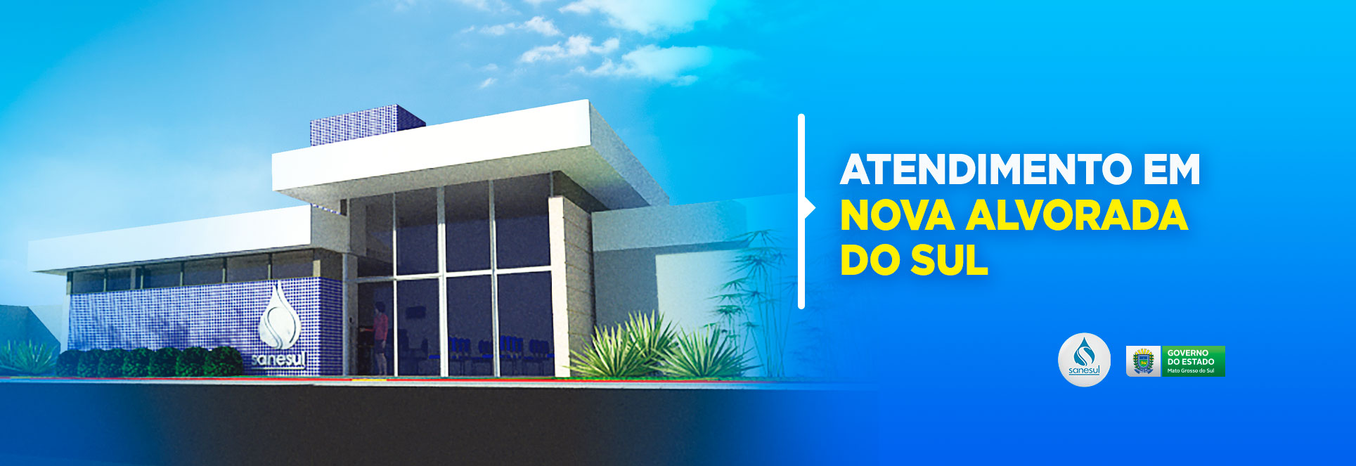 Sanesul autoriza construção do escritório de atendimento ao público em Nova Alvorada do Sul                                                                                                                                                                                                                                                                                                                                                                                                                         