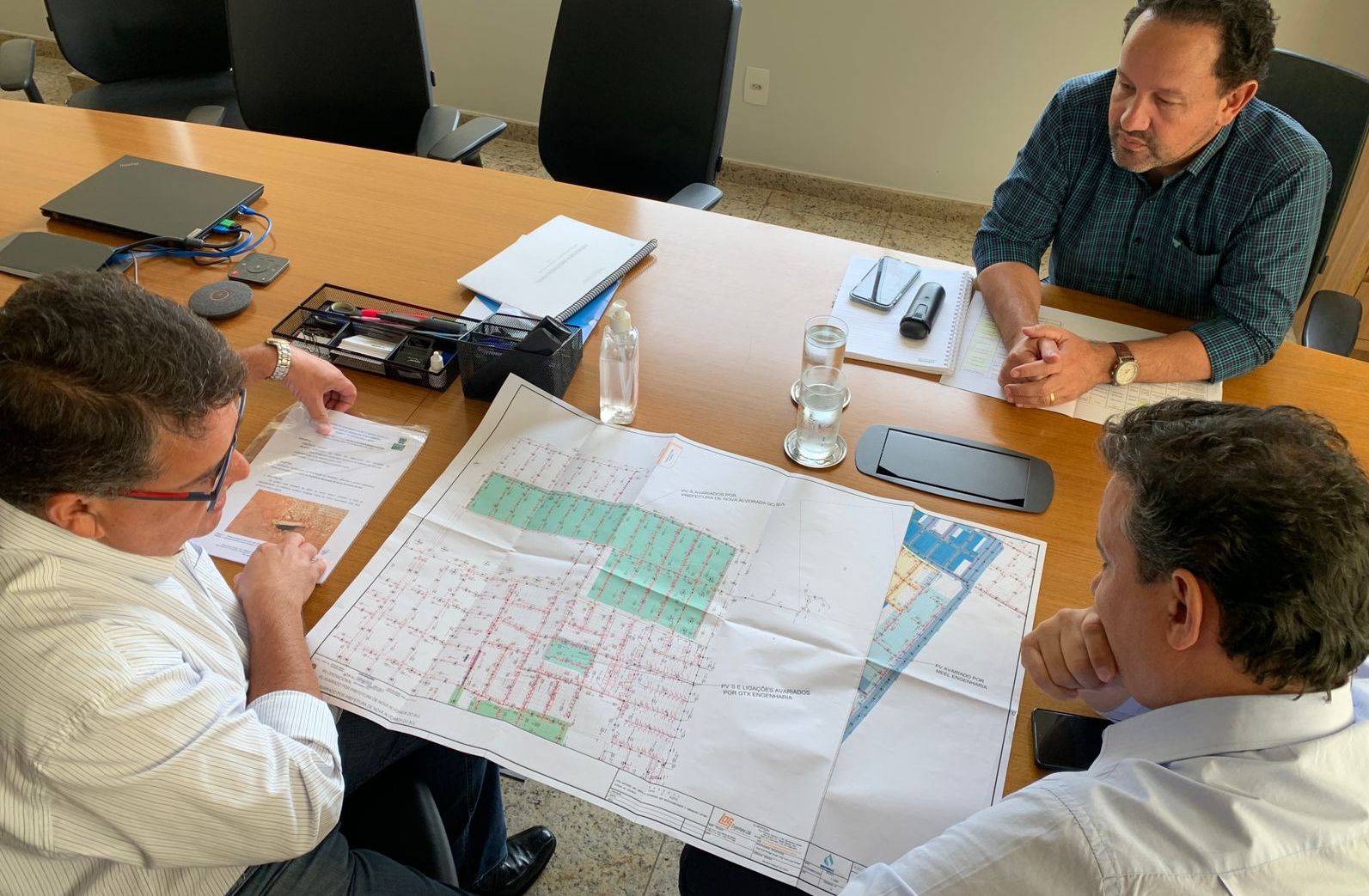 Diretoria e prefeitura avaliam positivamente a gestão de recursos e obras em Nova Alvorada do Sul                                                                                                                                                                                                                                                                                                                                                                                                                   