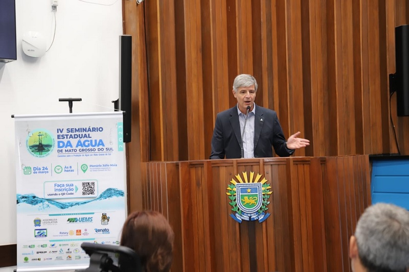 Sanesul exalta importância institucional do ‘IV Seminário Estadual da Água’                                                                                                                                                                                                                                                                                                                                                                                                                                         