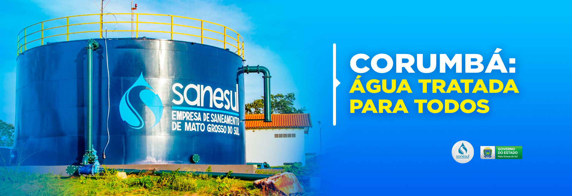 Com água tratada universalizada, Sanesul investe em esgotamento sanitário nos bairros e centro de Corumbá                                                                                                                                                                                                                                                                                                                                                                                                           