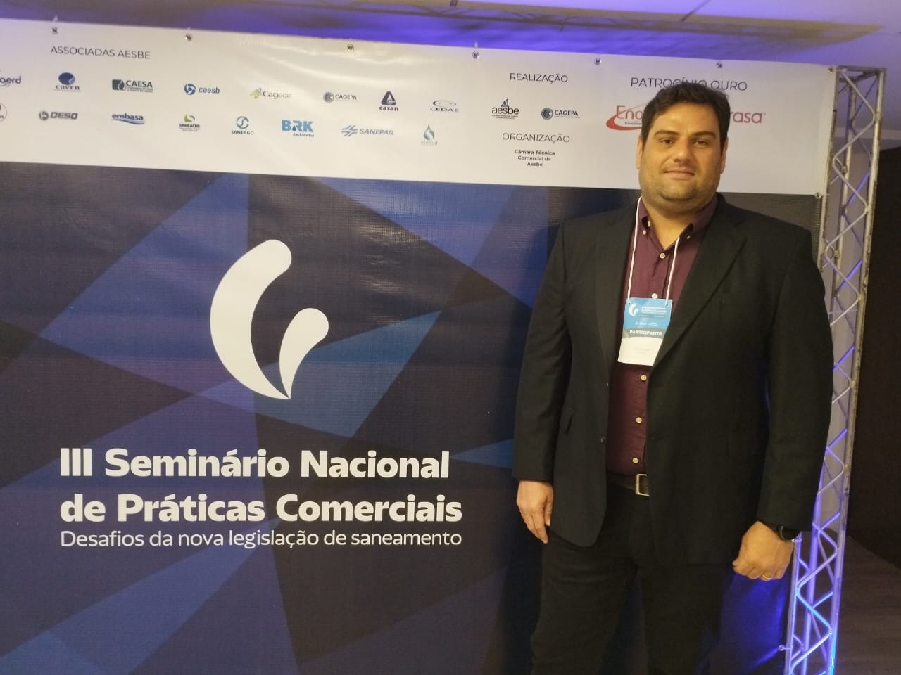 Gerente da Geco representa Sanesul em encontro nacional sobre práticas comerciais em João Pessoa                                                                                                                                                                                                                                                                                                                                                                                                                    